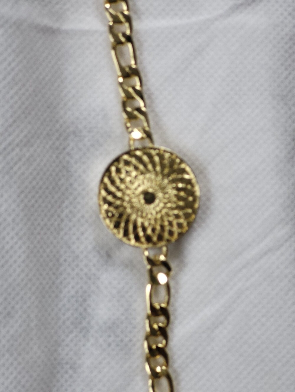 C Laminated Gold Bracelet - Picture 5 of 5